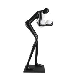 Step Into Design Woman lampa stojąca 4x40 W czarna DN433-F BLACK