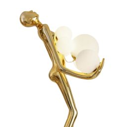 Step Into Design Woman lampa stojąca 6x40 W złota F9312GOLD