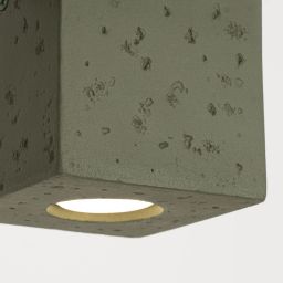 Sollux Lighting Quad lampa podsufitowa 1x8 W zielona SL.1845