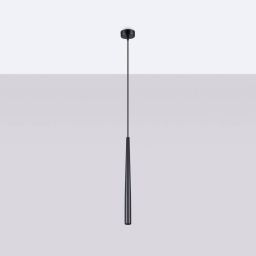Sollux Lighting Bliss lampa wisząca 1x8 W czarna SL.1462