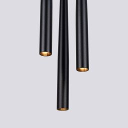 Sollux Lighting Bliss lampa wisząca 3x8 W czarna SL.1463