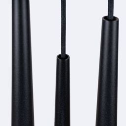 Sollux Lighting Bliss lampa wisząca 3x8 W czarna SL.1463