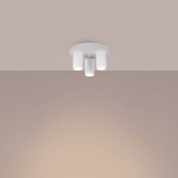 Sollux Lighting Lagos lampa podsufitowa 3x10 W biała SL.1464