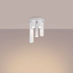 Sollux Lighting Lagos lampa podsufitowa 5x10 W biała SL.1465