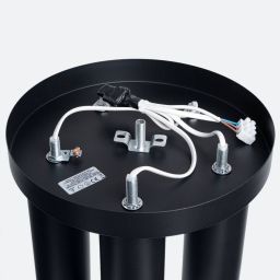 Sollux Lighting Lagos lampa podsufitowa 5x10 W czarna SL.1467