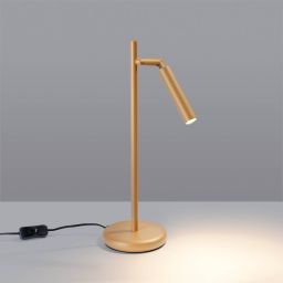 Sollux Lighting Pastelo lampa biurkowa 1x8 W złota SL.1470