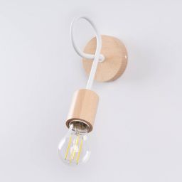 Sollux Lighting Ember kinkiet 1x15 W biały SL.1473