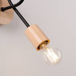 Sollux Lighting Ember kinkiet 1x15 W czarny SL.1476