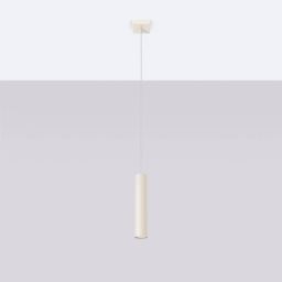 Sollux Lighting Lagos lampa wisząca 1x10 W beżowa SL.1479
