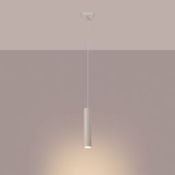Sollux Lighting Lagos lampa wisząca 1x10 W beżowa SL.1479
