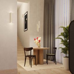 Sollux Lighting Lagos lampa wisząca 2x10 W beżowa SL.1480