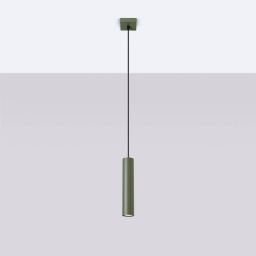 Sollux Lighting Lagos lampa wisząca 1x10 W zielona SL.1484