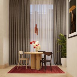 Sollux Lighting Lagos lampa wisząca 2x10 W czerwona SL.1490