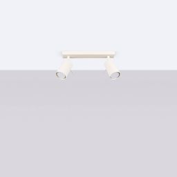 Sollux Lighting Ring lampa podsufitowa 2x10 W beżowa SL.1495