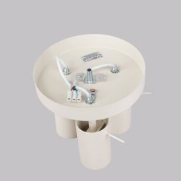 Sollux Lighting Ring lampa podsufitowa 3x10 W beżowa SL.1497