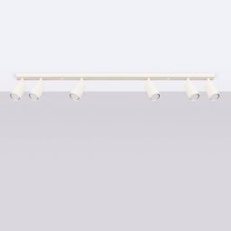 Sollux Lighting Ring lampa podsufitowa 6x10 W beżowa SL.1499