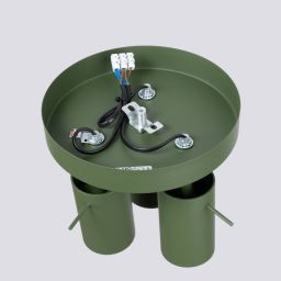 Sollux Lighting Ring lampa podsufitowa 3x10 W zielona SL.1503