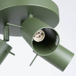 Sollux Lighting Ring lampa podsufitowa 3x10 W zielona SL.1503