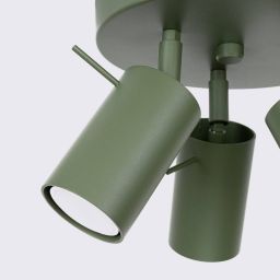 Sollux Lighting Ring lampa podsufitowa 3x10 W zielona SL.1503