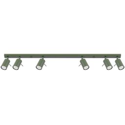 Sollux Lighting Ring lampa podsufitowa 6x10 W zielona SL.1505