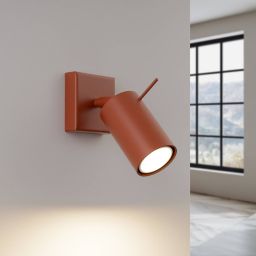 Sollux Lighting Ring kinkiet 1x10 W czerwony SL.1506