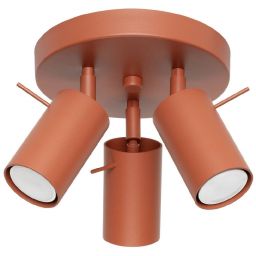Sollux Lighting Ring lampa podsufitowa 3x10 W czerwona SL.1509