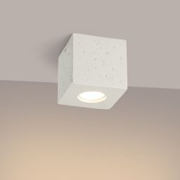 Sollux Lighting Quad lampa podsufitowa 1x10 W beżowa SL.1846