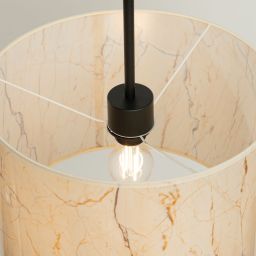 Sollux Lighting Nevia lampa wisząca 1x15 W marmur SL.1850