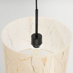 Sollux Lighting Nevia lampa wisząca 1x15 W marmur SL.1850