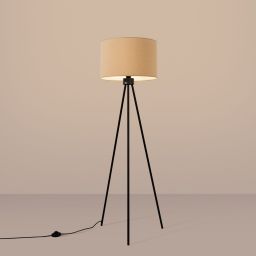 Sollux Lighting Nevia lampa stojąca 1x15 W beżowa SL.1853