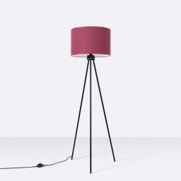 Sollux Lighting Nevia lampa stojąca 1x15 W burgund SL.1856