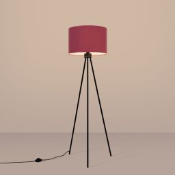 Sollux Lighting Nevia lampa stojąca 1x15 W burgund SL.1856