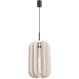 Sollux Lighting Mula lampa wisząca 1x15 W beżowa SL.1857