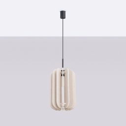 Sollux Lighting Mula lampa wisząca 1x15 W beżowa SL.1857
