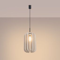Sollux Lighting Mula lampa wisząca 1x15 W beżowa SL.1857