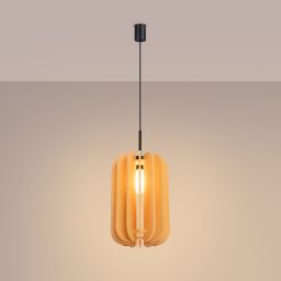 Sollux Lighting Mula lampa wisząca 1x15 W pomarańczowa SL.1858