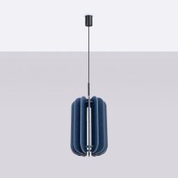Sollux Lighting Mula lampa wisząca 1x15 W niebieska SL.1859