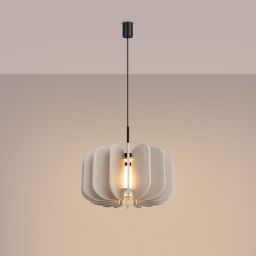 Sollux Lighting Mula lampa wisząca 1x15 W beżowa SL.1860