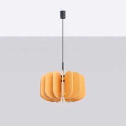 Sollux Lighting Mula lampa wisząca 1x15 W żółta SL.1861