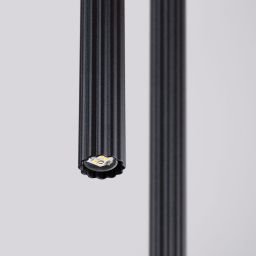 Sollux Lighting Arche lampa wisząca 2x8 W czarna SL.1867