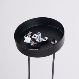 Sollux Lighting Arche lampa wisząca 2x8 W czarna SL.1867