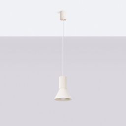 Sollux Lighting Estria lampa wisząca 1x10 W beżowa SL.1870