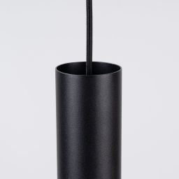 Sollux Lighting Pelta lampa wisząca 1x10 W czarna/niebieska SL.1884