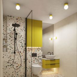 Sollux Lighting Zori kinkiet 1x8 W żółty SL.1892