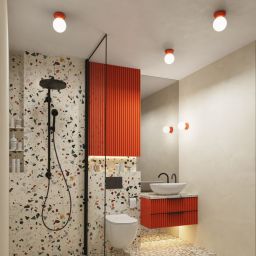 Sollux Lighting Zori kinkiet 1x8 W brzoskwiniowy SL.1895