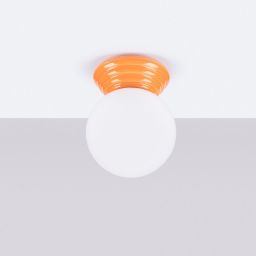 Sollux Lighting Zori lampa podsufitowa 1x8 W pomarańczowa SL.1899