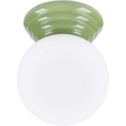 Sollux Lighting Zori lampa podsufitowa 1x8 W zielona SL.1900