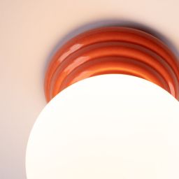 Sollux Lighting Zori lampa podsufitowa 1x8 W czerwona SL.1901