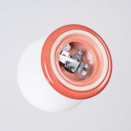 Sollux Lighting Zori lampa podsufitowa 1x8 W czerwona SL.1901