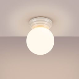 Sollux Lighting Zori lampa podsufitowa 1x8 W biała SL.1904